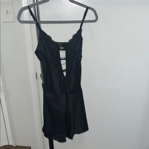 Forever 21 Black Lace Detail Dress